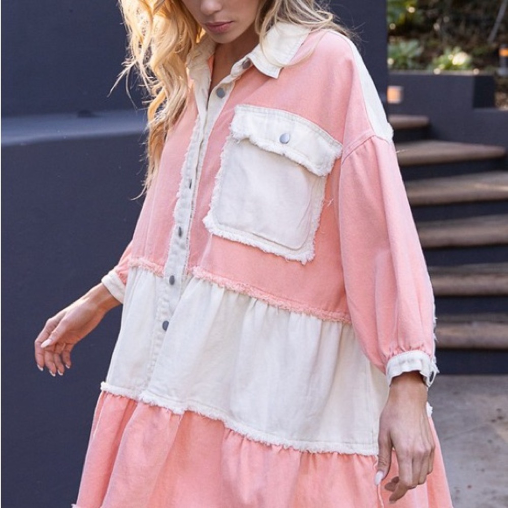 3/4 Balloon Sleeve Dress Jacket - Picture 3 of 8